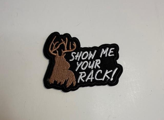 Deer-Show me your rack-hat patch