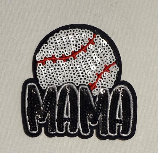 Baseball Mama patch