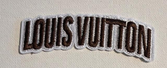 LV brown hat patch