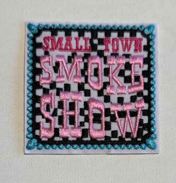 Small Town Smoke shop hat patch