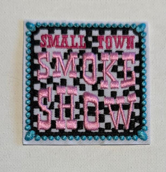 Small Town Smoke shop hat patch