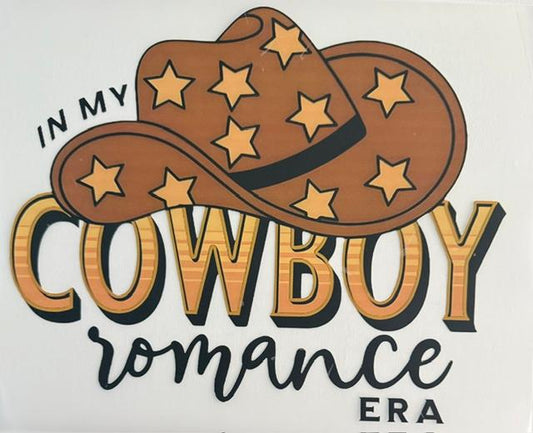 In my Cowboy romance era