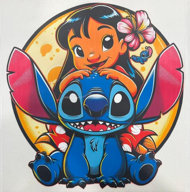 Lilo & Stitch (in circle)