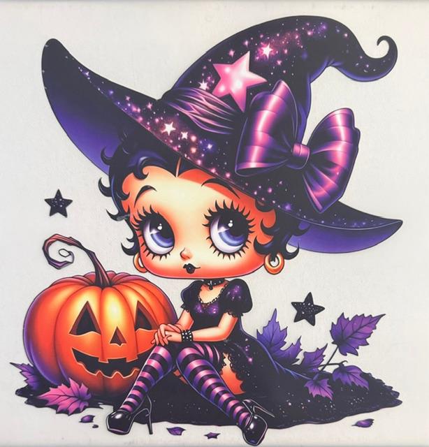 Halloween Betty Boop - Pumpkin