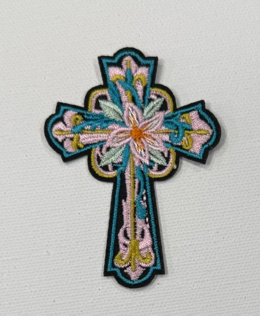 Cross hat patch