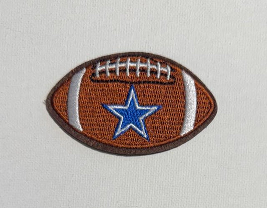 Football w/  blue star (BIG)