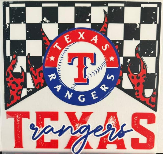 Texas Rangers, checkered