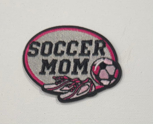 Soccer Mom hat patch