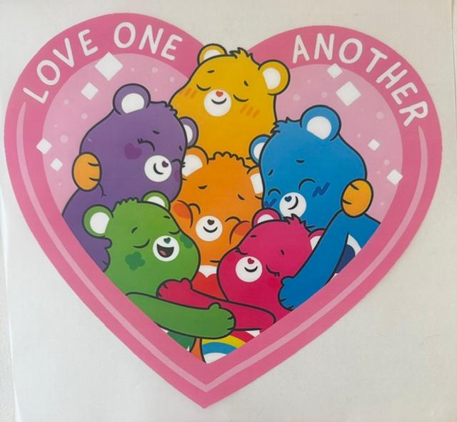 Care Bears - in pink heart