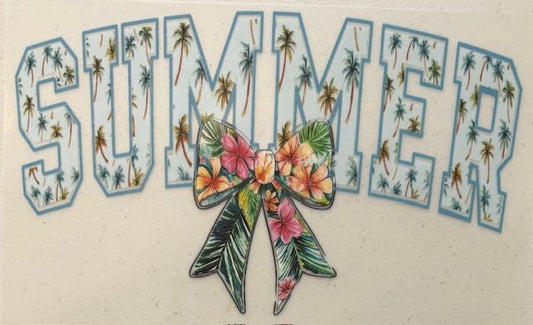 Summer, palm trees