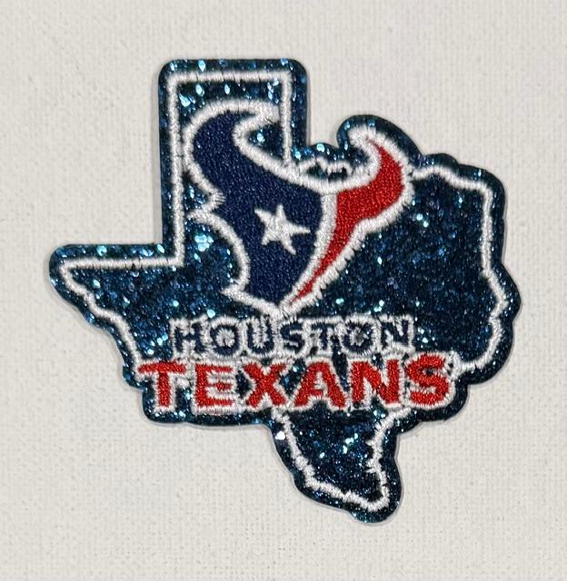 Texans Bling Hat Patch