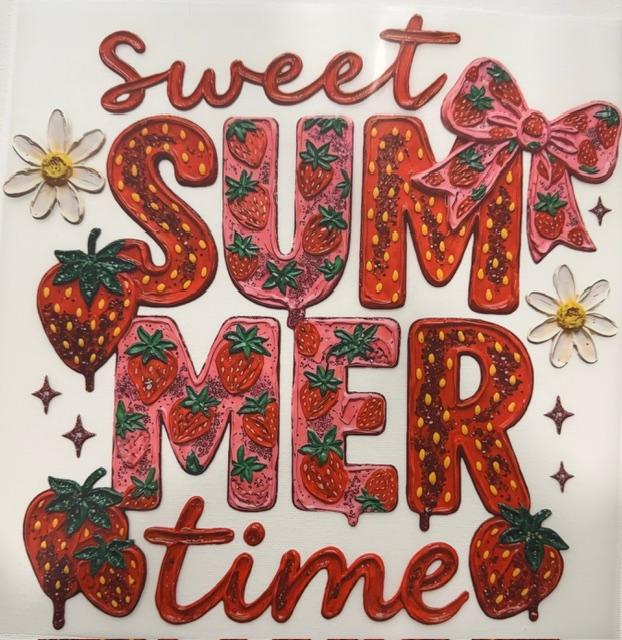 Sweet Summertime-Strawberries