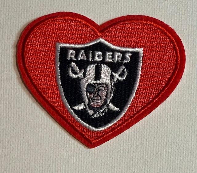 Raiders-heart patch
