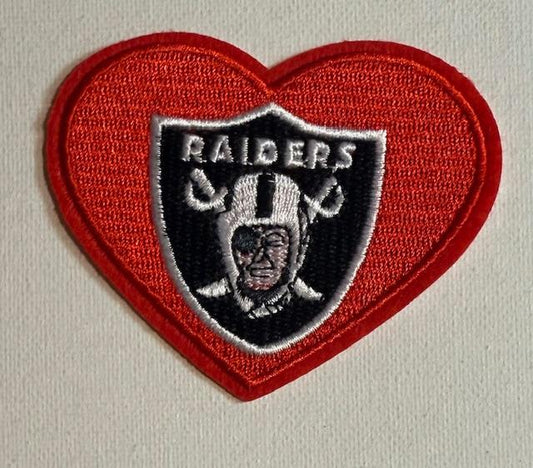 Raiders-heart patch