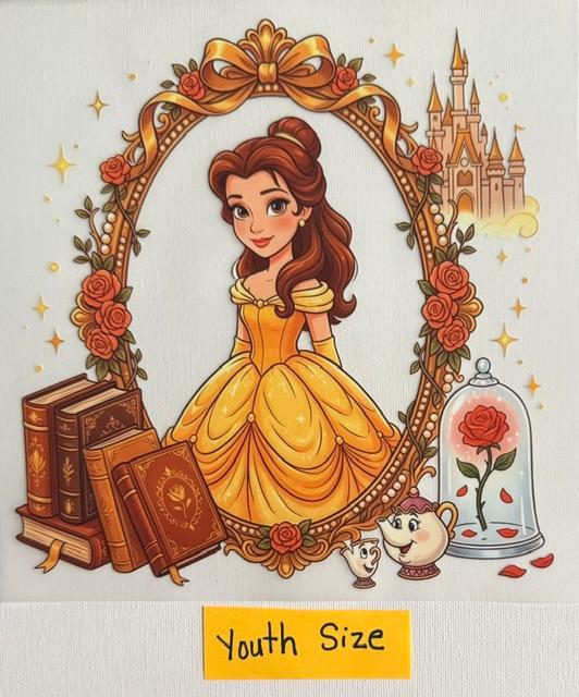 Belle in Oval, books Youth Size