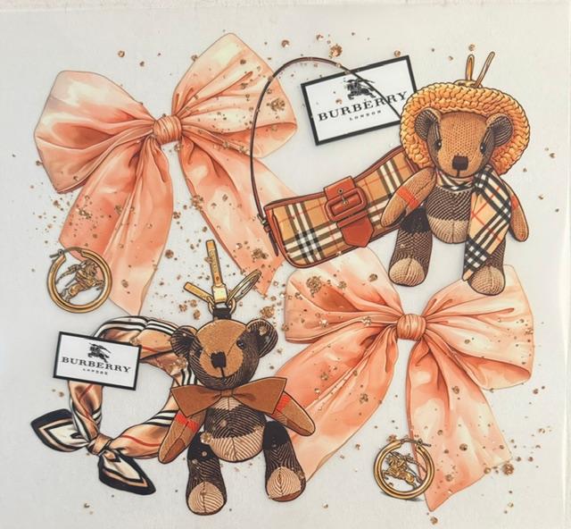 Burberry collage