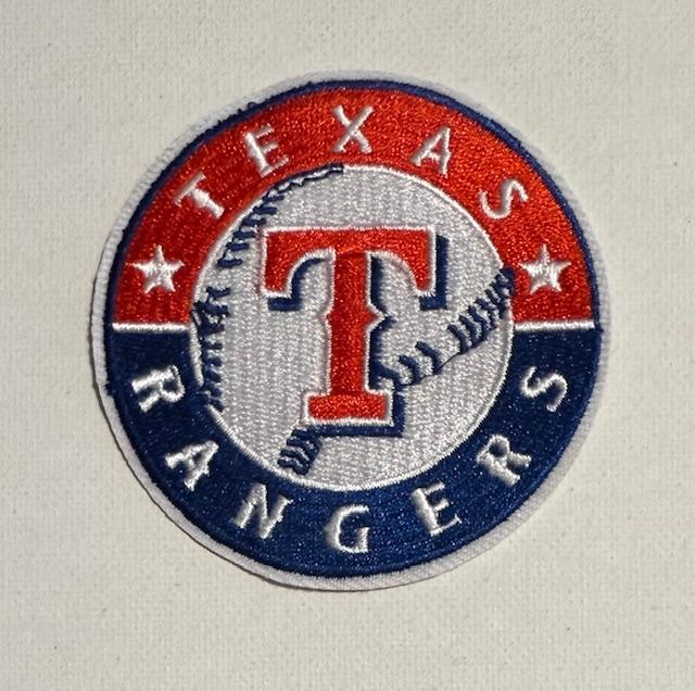 Texas Rangers-round patch