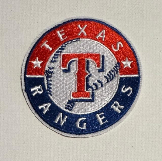 Texas Rangers-round patch