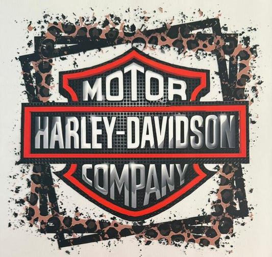 Harley D, cheetah outline