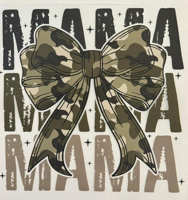 Mama Mama Mama Camo bow