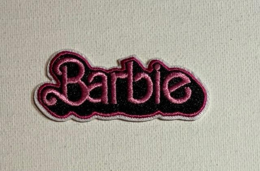 Barbie patch-pink/black