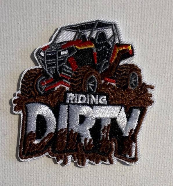 Riding Dirty-hat patch