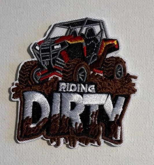 Riding Dirty-hat patch