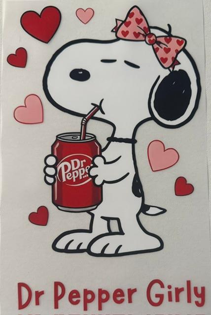 Snoopy - Dr Pepper Girly