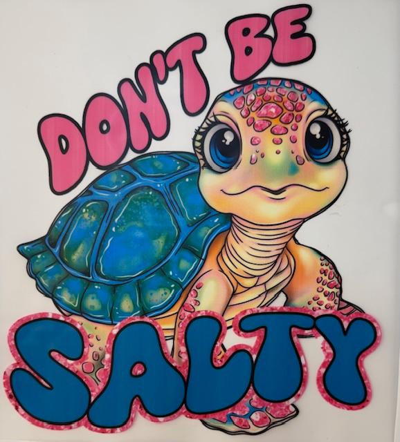 Turtle, Don't be Salty