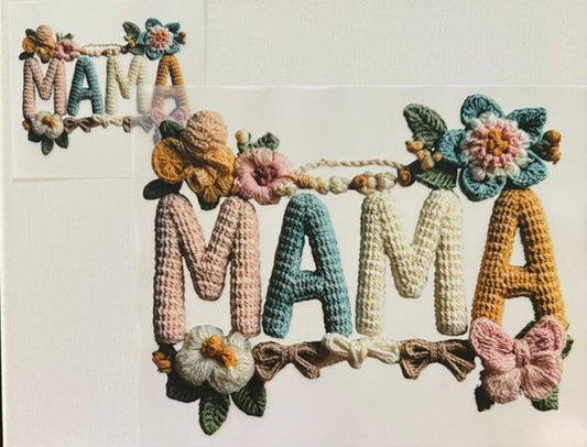 Mama-yarn look 2pc set