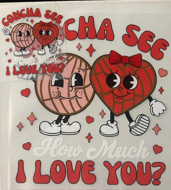 Concha See Love You? 2pc set