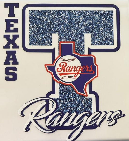 Texas Rangers - Big blue T