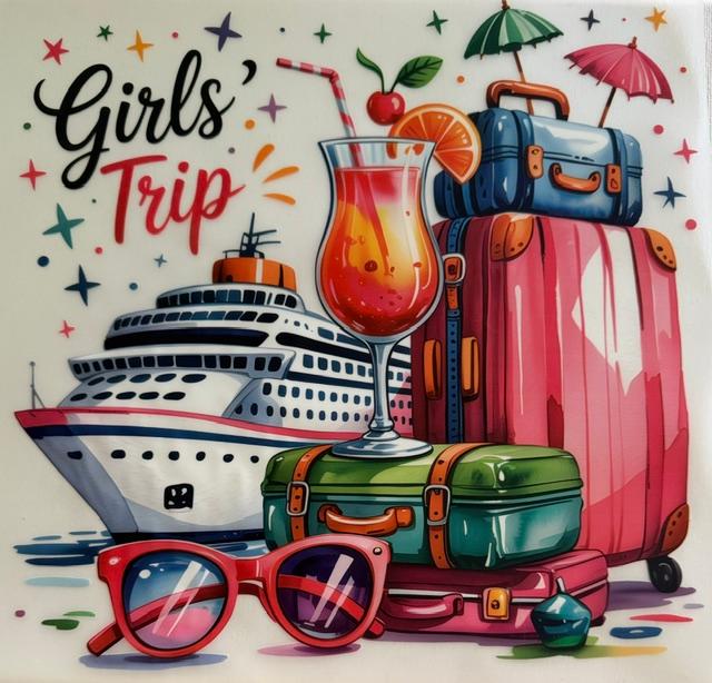 Girls Trip - ship/suitcase