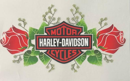 Harley Davidson - 2 roses