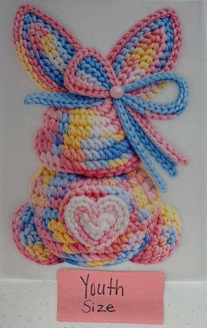 Pastel Easter Bunny-youth size