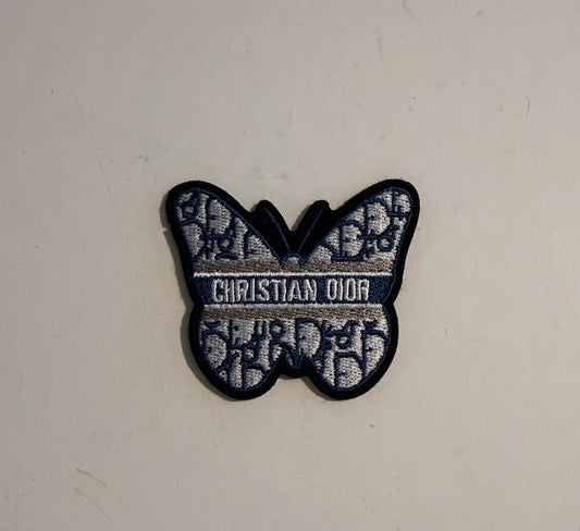Christian Dior butterfly hat patch