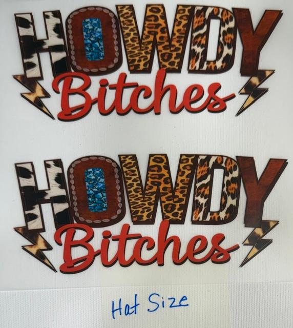 Howdy Bitches - bolts