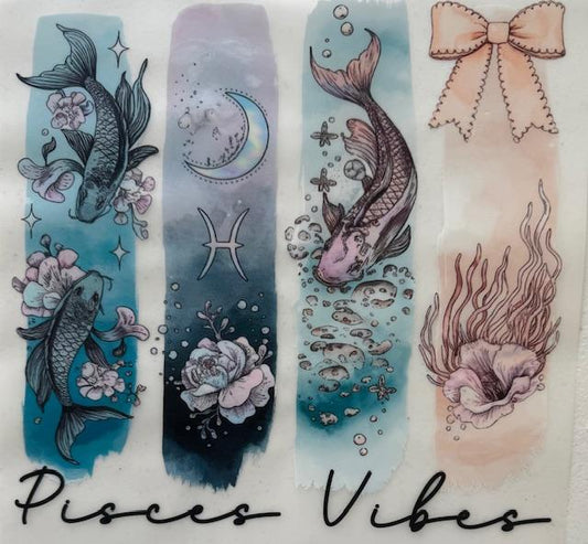 Pisces Vibes - beach theme