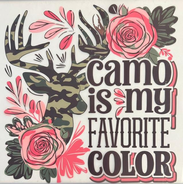 Camo is my favorite color