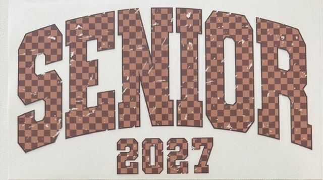 Senior 2027-checkered