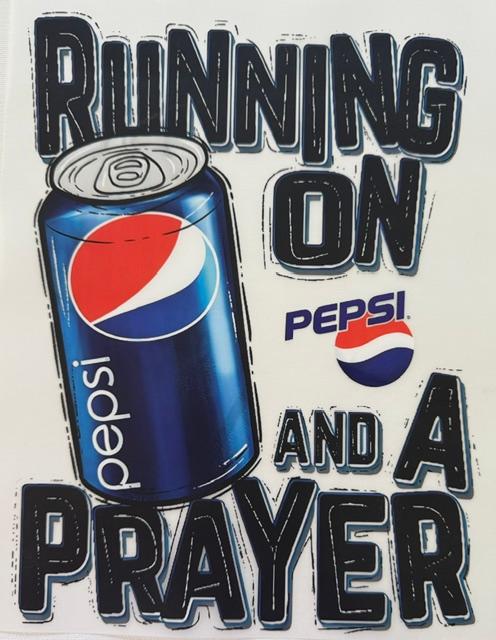 Running on a Prayer & Pepsi