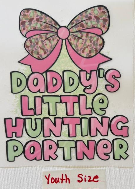 Daddy's little hunting partner - pink