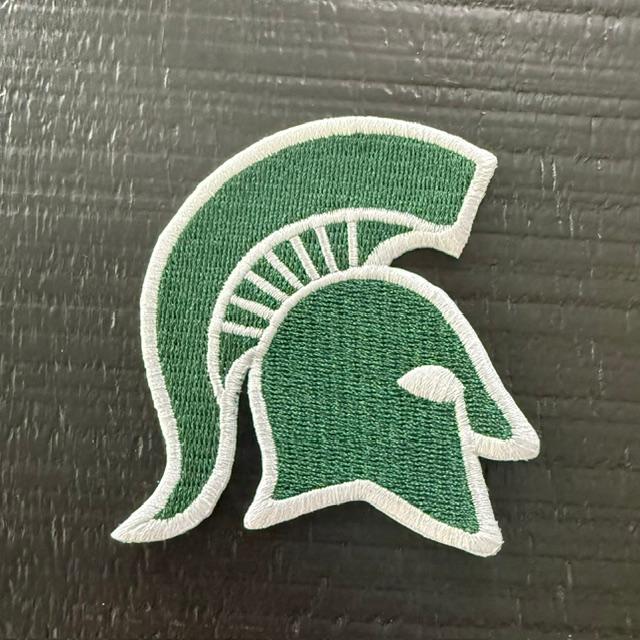 Michigan Spartan hat patch