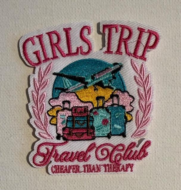 Girls trip-hat patch