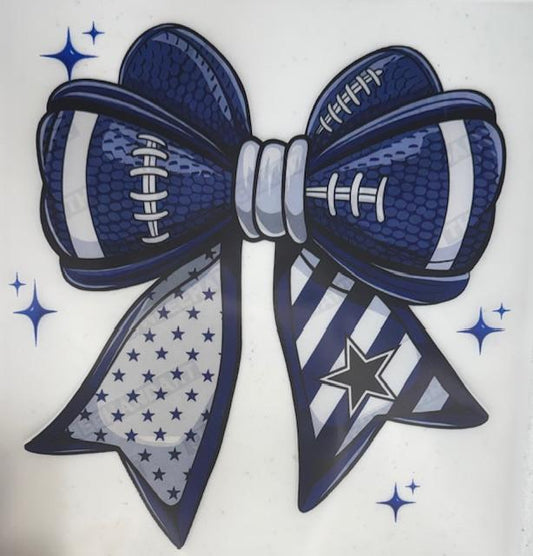 Dallas Cowboys bow-youth size