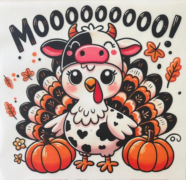Turkey in Cow Costume - Mooooooo!