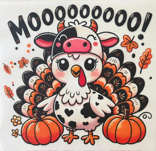 Turkey in Cow Costume - Mooooooo!