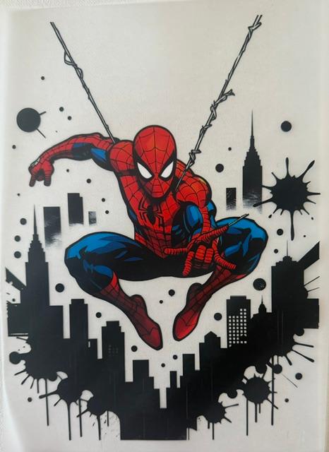 Spiderman - black paint splatter