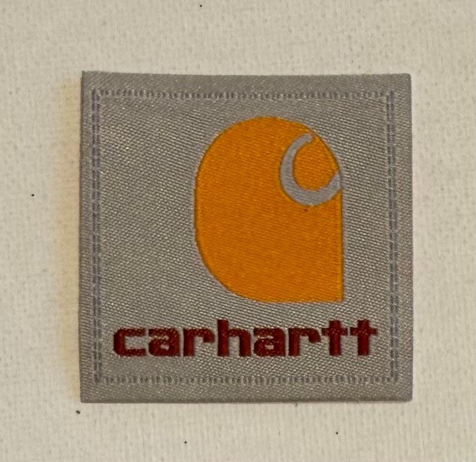 Carhartt gray hat patch