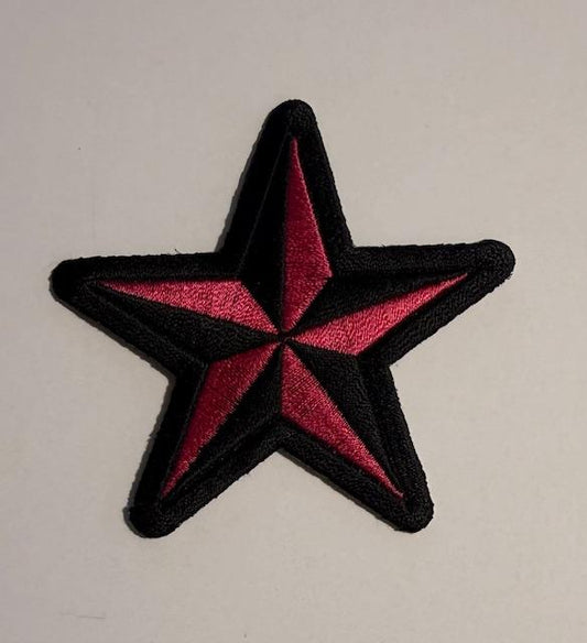 Hot Pink/black star
